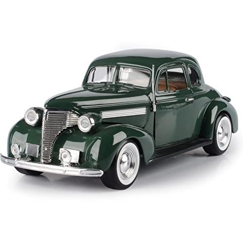 Motormax 1939 Chevrolet Coupe Verde miniatura 1
