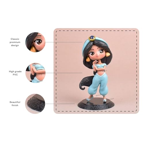 Image of Abelestore Jasmine Action Figure Miniature Doll (Toy Figure) Specialedition for Car Dashboard, Decoration, Cake, Office Desk & Study Table (Pack of 1)