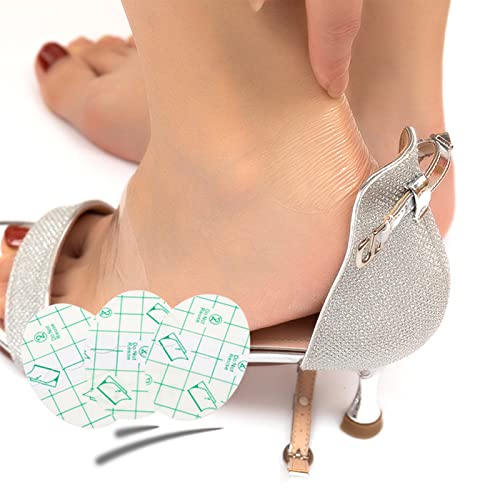 Guaic Heel Protector Stickers 30pcs Invisible Foot Care Stickers Heel Pain Protector Heel Bandaids Shoe Care & Accessories for Men and Women Waterproof, Ultra-Thin Foot Care Protection Pad