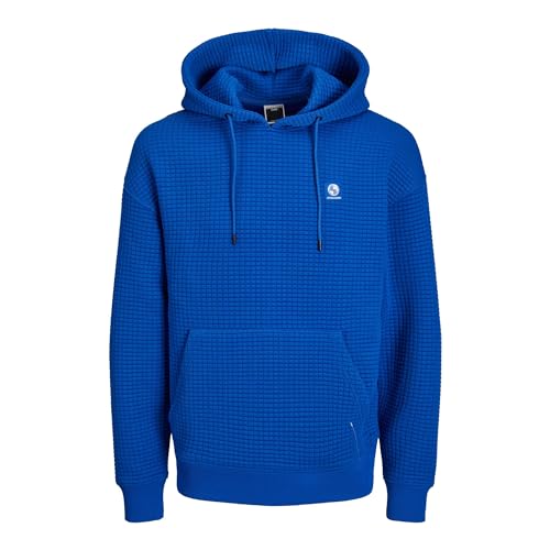 JACK & JONES Erkek Çocuk JCOSTRUCTURED SWEAT HOOD SMU Jeans,…