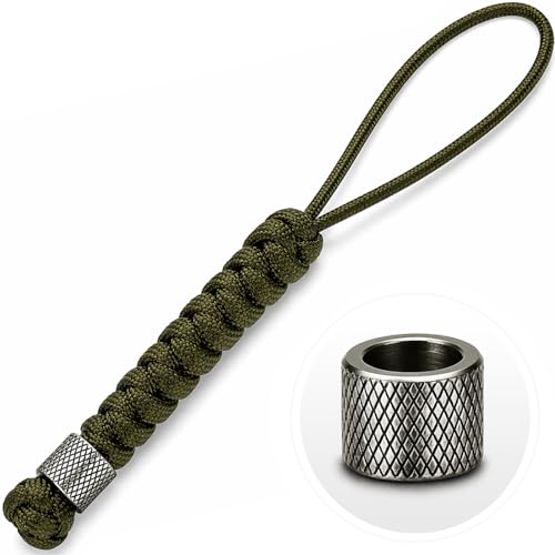M-Tac Knife Lanyard with Metal Bead - Paracord Lanyard for Knives & EDC - Knife Fob Pull Cord...