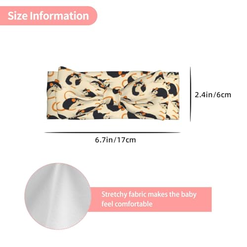 Cute Opossums Beige Cartoon Baby Girl Bows And Headbands 6-12 Months For Baby Girls Newborn Infant Toddlers3