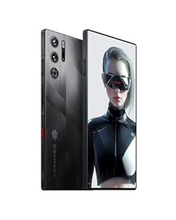 REDMAGIC 9S Pro 120Hz Smartphone Gaming, 5G Android Téléphone Portable, 12GB RAM+256GB ROM, Snapdragon 8 Gen 3, 6.8" AMOLED Écran, FHD+, 50MP Caméra, 80W Chargeur, Dual-Sim, NFC Noir