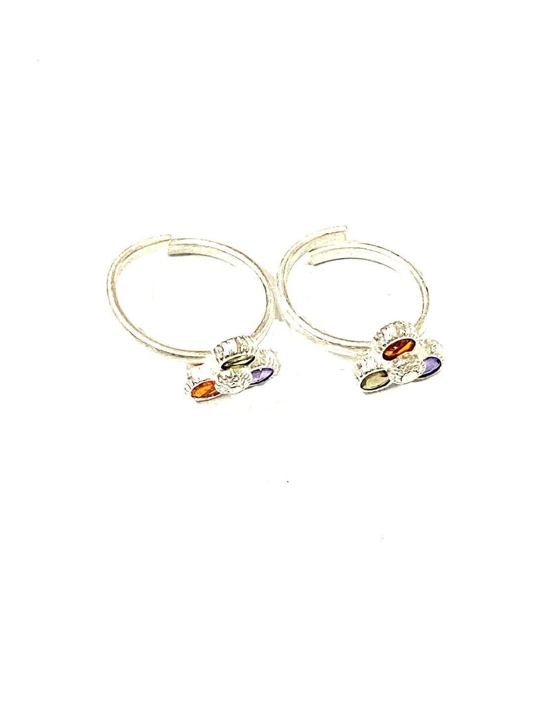 RISYANKA JEWELS Women Stylish alloy toe ring ATR25-picture-27