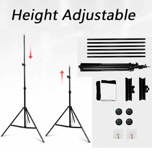 Pantalla portátil con trípode para proyector 84 pulg miniatura 6