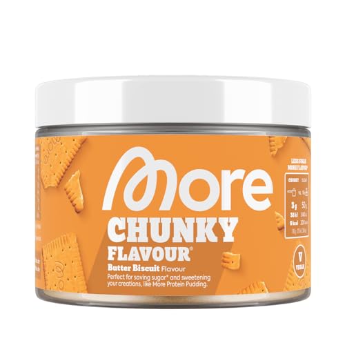 MORE NUTRITION Chunky Flavour - Butterkeks 250g