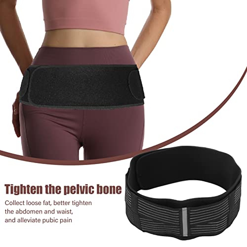 Faja Sacroilíaca para Cadera con Tiras Ajustables y Soporte Lumbar miniatura 2