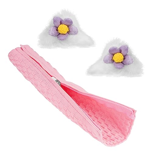 Geekria NOVA Knit Fabric Headband Cover and Cat Ears Attachment Set Compatible with Razer, SteelSeries, HyperX, Sennheiser - Image 2