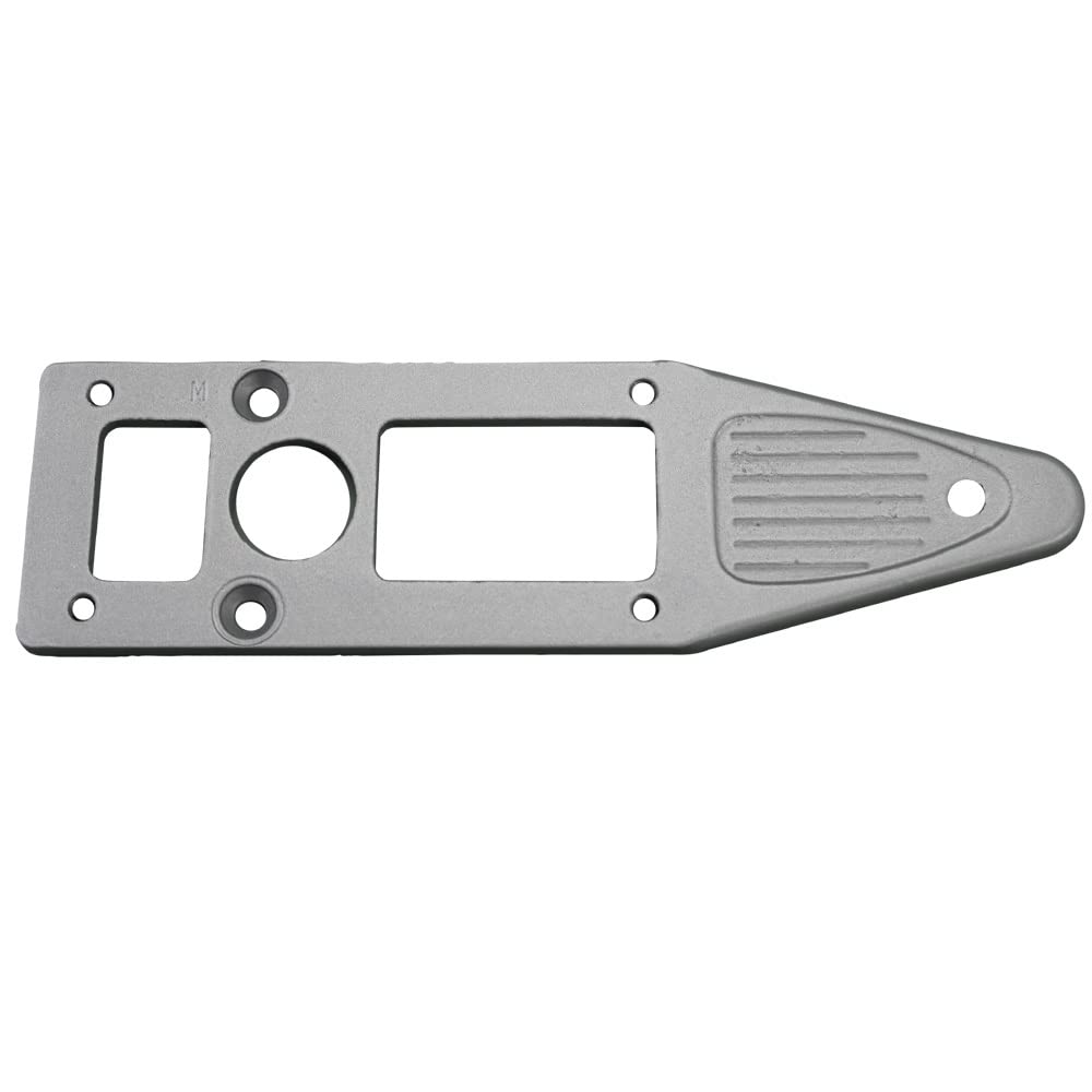 US TriMark MC 400 - Cerradura de metal para puerta de caravana, caravana, barco, color plateado