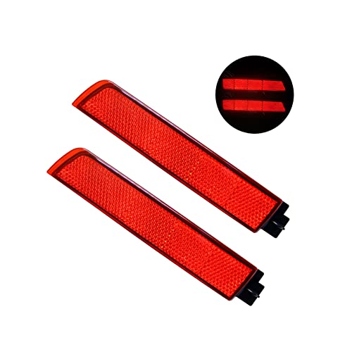 セレナ C25 LED リフレクター セレナC25 ハイウェイスター 20G 20S 対応 純正反射機能付き 車検対応 スモール ブレーキ連動 LEDリフレクター LED テールランプ ブレーキランプ 明るい 追突防止 純正交換 加工不要 取付簡単 カーパーツ レッドカバー 2個セット