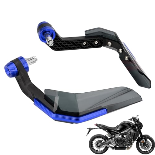 Protège-mains de moto grand modèle idéal pour affronter le vent de face