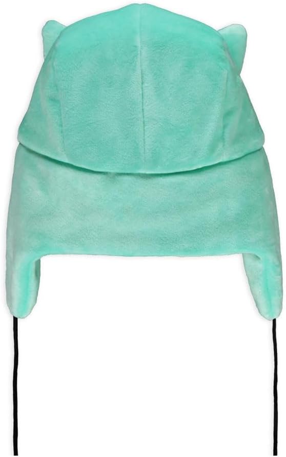 Difuzed Pokemon Bulbasaur 100# Novelty Trapper Hat, Green (NH323512POK-58)