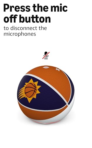 Image of Amazon Echo Dot (newest model) | Officially Licensed NBA Limited-Edition | Phoenix Suns
