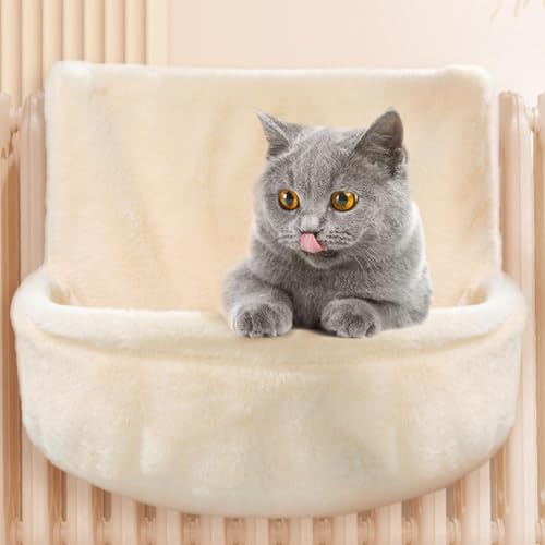 Katzenhängematte Heizkörperbett Für Katzen Und Hunde, Plüsch Heizungsliege Mit Langlebigem Eisenrahmen, Weiches Warmes Hängebett Für Heizungen 46x26cm Katzenhängematte Heizkörperbett Für Katzen Und Hunde, Plüsch Heizungsliege Mit Langlebigem Eisenrahmen, Weiches Warmes Hängebett Für Heizungen 46x26cm