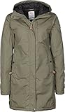 Fjällräven Damen Parka Kirunda Padded, Green, S, 89644-620