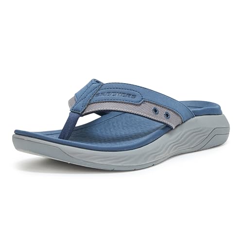 Skechers Men's Silva-Falco Thong Sandal