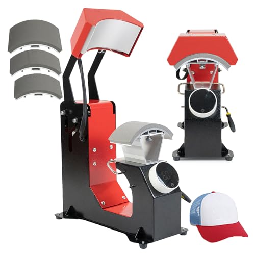 Máquina de termo prensa para gorras 3-en-1 miniatura 1
