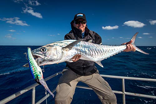 Image of Nomad Design DTX Minnow with Patented Autotune System - Distressed Baitfish Swimming Action, Hydrospeed Belly Eyelet for Faster Trolling, BKK Diablo