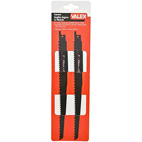 Hoja corte madera 230 mm 2pz 1452782 Valex