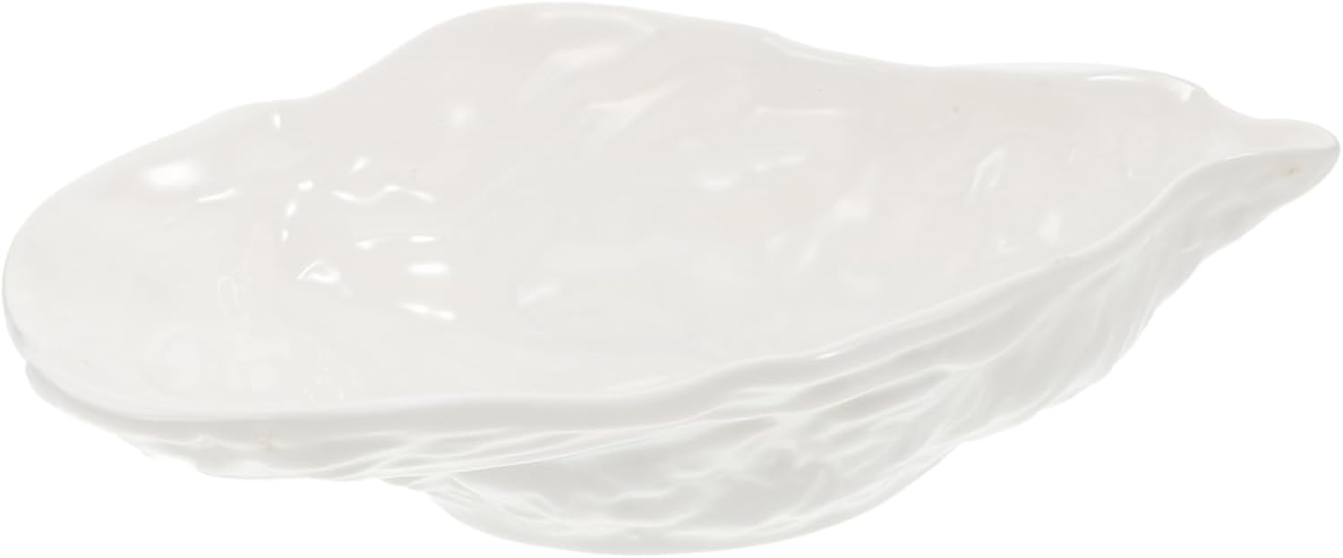 Luxshiny 1Pc Creative Irregular Ceramic Bowl for Western Food Unique Kitchen Tool Housewarming present Smooth Surface Easy to Clean for Home Restaurant and Catering Use Luxshiny 1Pc Creative Irregular Ceramic Bowl for Western Food Unique Kitchen Tool Housewarming present Smooth Surface Easy to Clean for Home Restaurant and Catering Use
