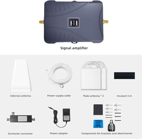 Image of Cell Phone Booster for Home & Multi-Room,Up to 9000 sq ft,Cell Phone Signal Booster for Band 5 /12 /13 /17,Boost 5G 4G Data for All U.S. Carriers FCC Approved Cell Signal Booster