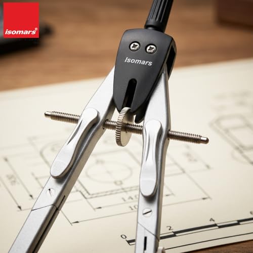 Image of Isomars Technical Compass Set Rapid Adjustment for Drafting
