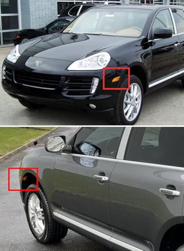 Lámparas LED Euro Smoke para Porsche Cayenne 2007-10 miniatura 4
