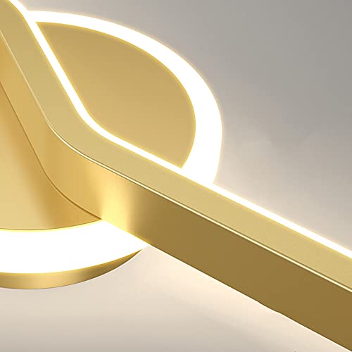 Luces frontales de espejo LED para evitar sombras al maquillarse en baño 4