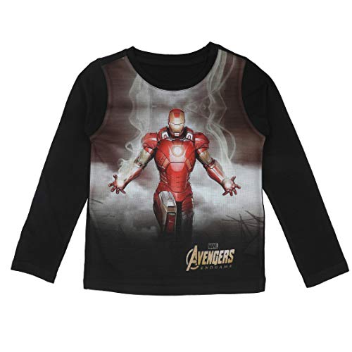 Image of Marvel Avengers by Wear Your Mind Boy's Regular Fit Long Sleeve Top