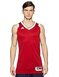 Ropa deportiva Adidas adidas Crzy Explo Jers Camiseta de Tenis de Baloncesto, Hombre, Rojo (Rojpot/Blanco), S