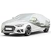 BEXITA Sedan Car Cover Waterproof Hatchback Cover Outdoor Heavy Duty All Weather Breathable Medium Sedan Cover with Thicken Cotton Cover (Up to 193″/490cm)
