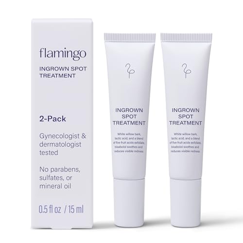 Flamingo Ingrown Hair Treatment, Spot Treatment Applicator, 0.5 F...