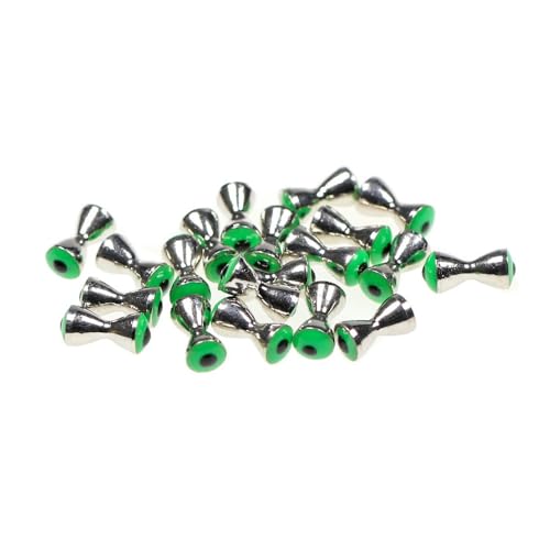 Set 30 piezas ojos peces mancuernas 3D realistas 3.2-4.8mm miniatura 6