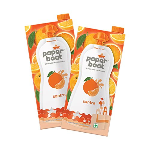 Image of Paper Boat Jamun Kala Khatta Juice, 200ml (Pack of 6) + Paper Boat Orange 1L (Pack of 2)