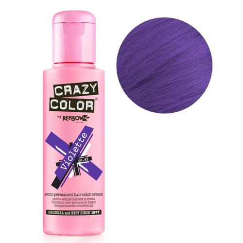 Crazy Color Violette no 43, 100ml Crema Colorante Violetto