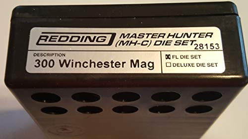 Redding Reloading 28153 Master Hunter (MH-C) Die Set 300 Win Mag (Carbide)