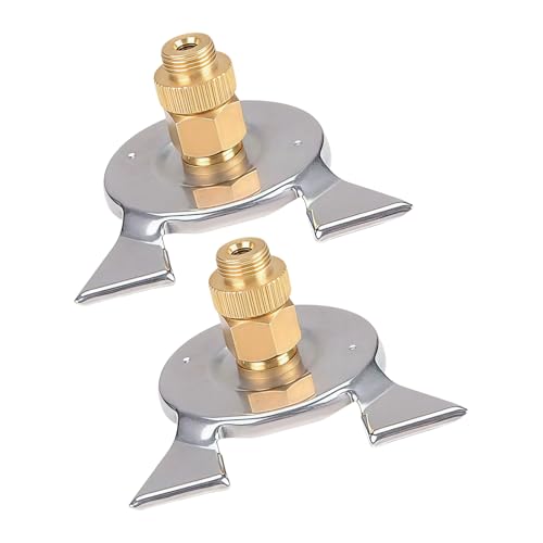 Adaptador de tanques de acero inoxidable de cobre de durabilidad para acampar, conector de utensilios de cocina en miniatura para campamentos al aire libre, estufas, herramientas, convertidores de