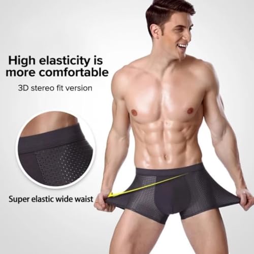 8Pcs Box Hero Mens Underwear - Boxhero Boxer Briefs Boxer Shorts For All-Day Comfort4