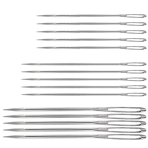 Hekisn HEKISNSHARPNEEDLE01A Large Eye Sewing Needles thumb #2