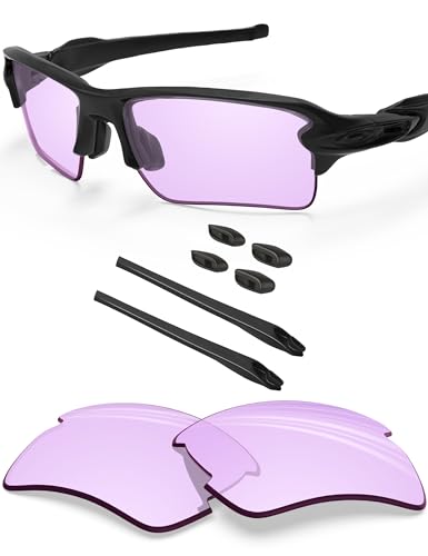 Image of BLAZERBUCK Anti Salt Replacement Lenses & Sock Kit for Oakley Flak 2.0 XL OO9188 Sunglasses