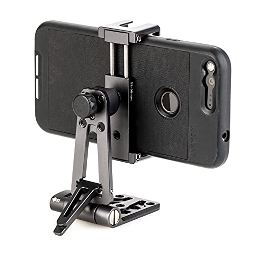 Benro Arcasmart Kickstand Arca-Swiss Tripod Plate with Smartphone Adaptor, Black - Image 2
