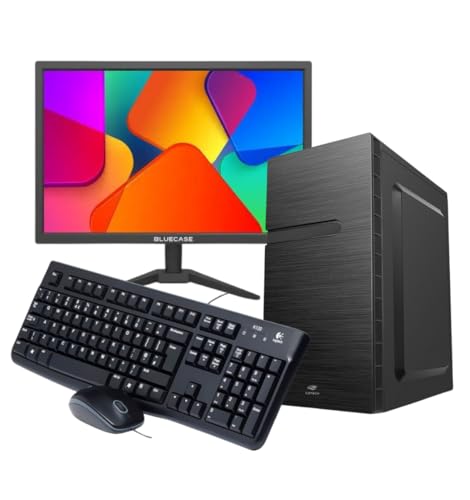 Computador Completo Intel Core i5, 8GB RAM, SSD 240GB, Monitor 19 Polegadas, Teclado e Mouse