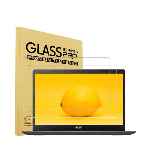 Lot de 2 protecteurs d'écran en verre trempé pour Acer Chromebook 15, Acer Aspire 5 A515-43 A515-54 A515-55 A515-56, Acer Aspire E15, Acer Nitro 5...