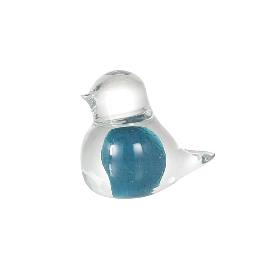 Amazon.co.jp: ダルトン(Dulton) 鳥 ガラス オブジェ BLUE ペーパー