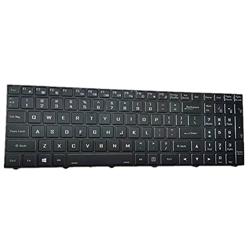 Clavier Clevo NH79HHQ NH79HJQ noir version US idéal pour le télétravail