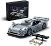 Set de Construcción de Auto de Carreras Nifeliz CLX GTR, NF10358 | Modelo de Superauto Personalizable para Adultos, Coleccionable y para Exhibir en Casa u Oficina, Regalo para Amantes de Autos Deportivos, 1,587 Piezas 2