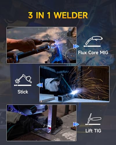 135A MIG Welder 3-in-1