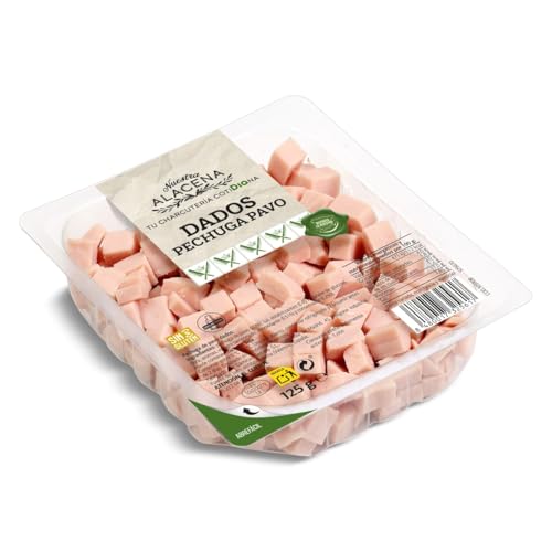 Pechuga de pavo en dados Dia Nuestra Alacena 125 g