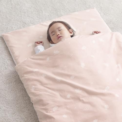 アイリスプラザ お昼寝布団セット 5点セット 7点セット 乳幼児用布団セット ふんわりとしたやさしい手触り 持ち運びらくらく収納バッグ付き 肌にやさしい綿100%使用 自宅洗濯可能 軽くてふわふわな掛け布団 全2サイズ 各6カラー