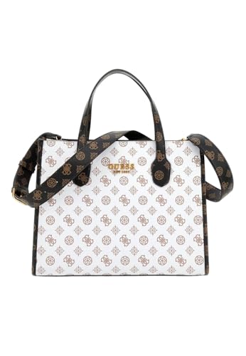 Image of GUESS Women's Printed Tote Bag| Ladies Purse Handbags | Gift For Ladies